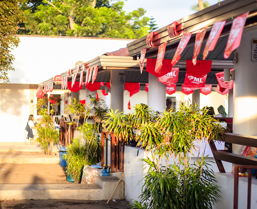 Corporate Team building at the gazebo