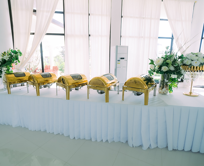 In-house catering by WillieMac Restaurant