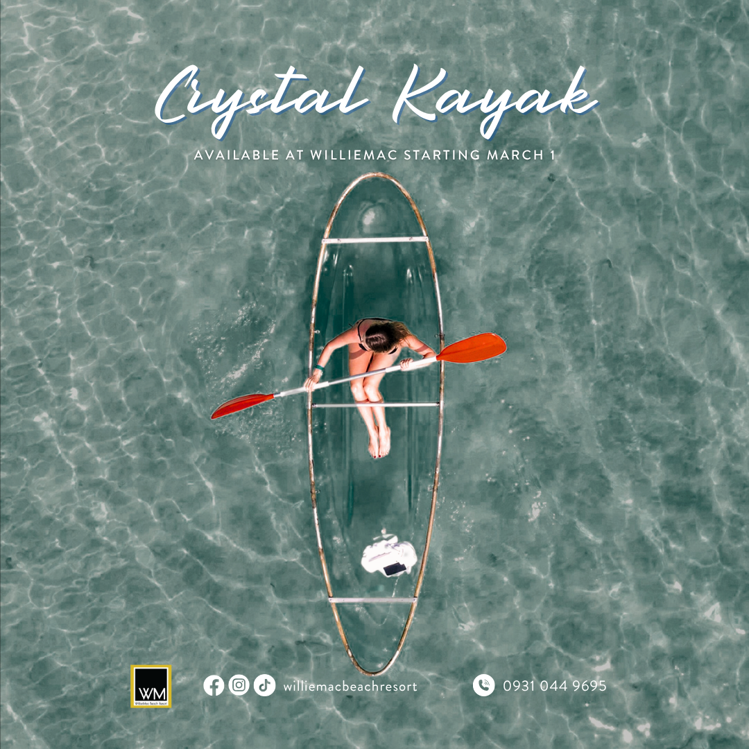 Crystal Kayak at WillieMac Beach Resort Sariaya Quezon