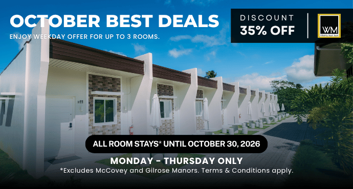 October Best Weekday Accommodation Deals 35% OFF Discount